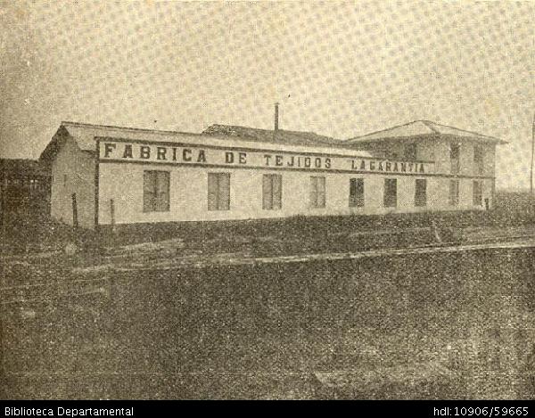 Edificio donde funcionaba la fábrica de Tejidos 